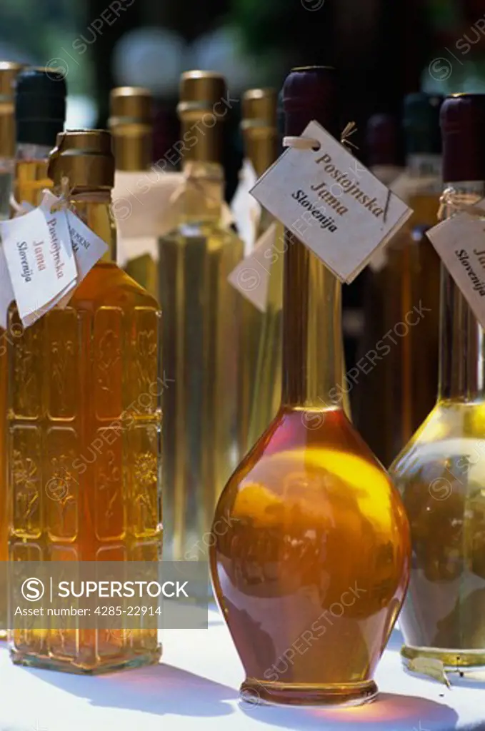 Slovenia, Brandy and Honey Drink, Medeno ganje, Medica, Fermedica, Bottles