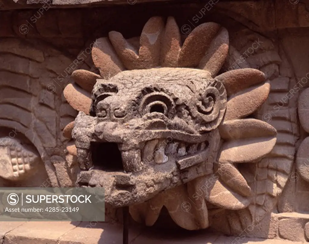 Mexico,Teotihuacan,Plumed Serpent