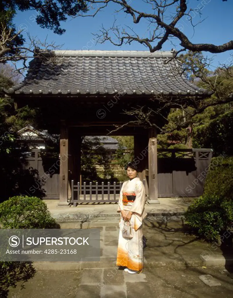 Japan,Kamakura,Traditional Costume,Kimono