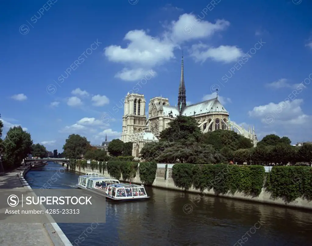 France,Paris,Notre Dame Cathedral