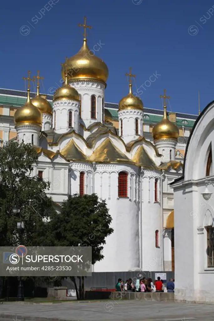 Russia, Moscow, The Kremlin, The Annunciation Cathedral