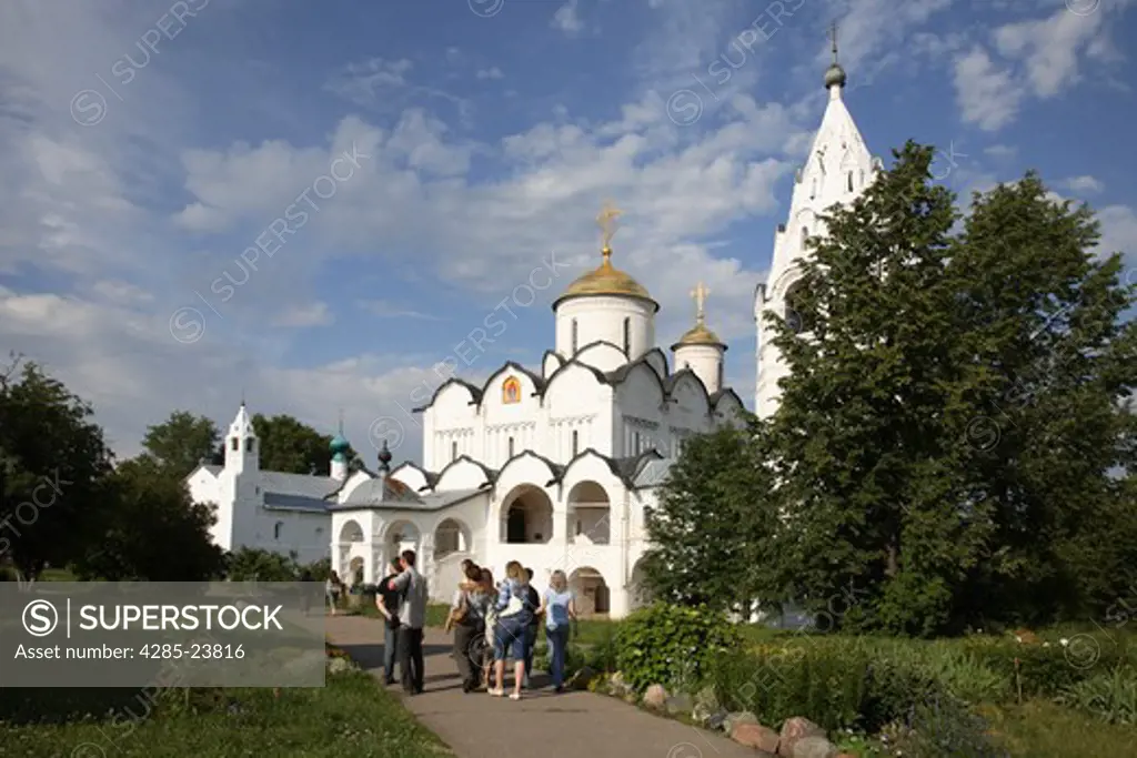 Russia, Suzdal, Pokrovsky Convent, Cathedral of the Intersession of the Blessed Virgin