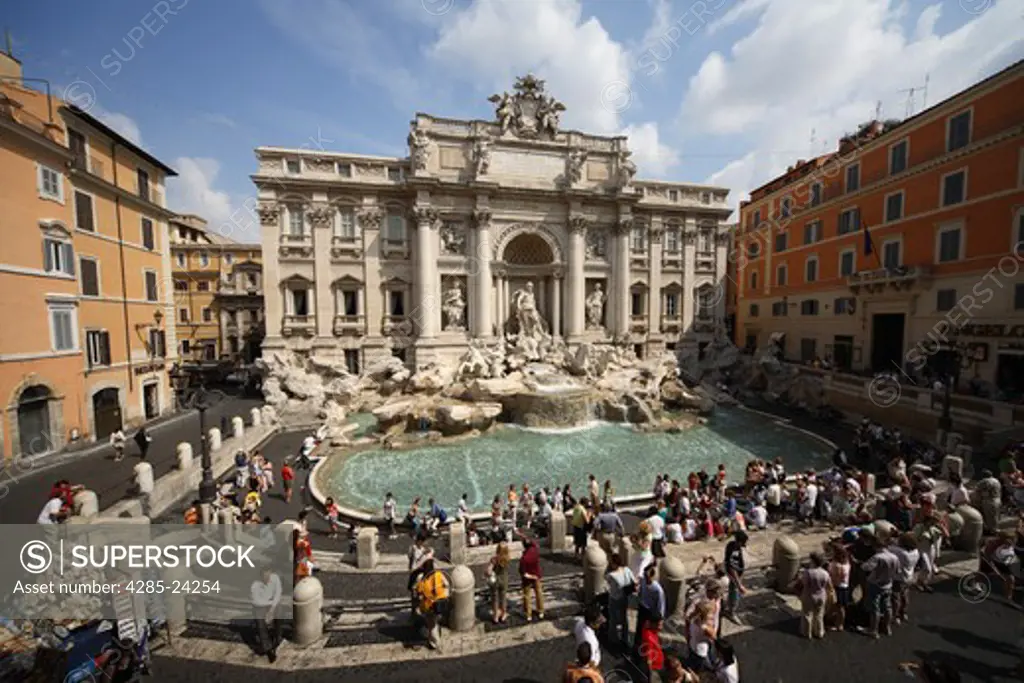 Italy, Lazio, Rome, Trevi Fountain,