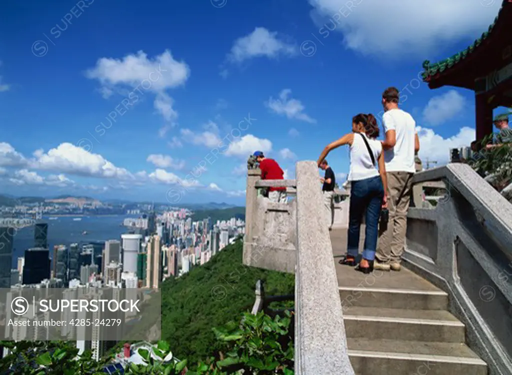 China, Hong Kong, Skyline