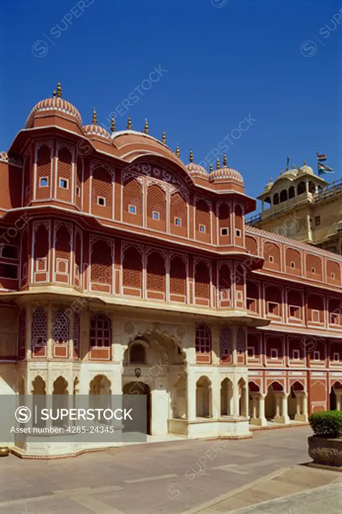 India, Jaipur, City Palace, Chandra Mahal