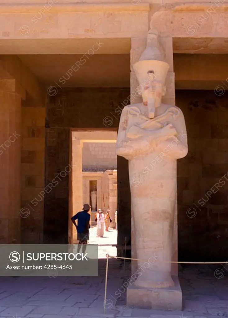 Temple Deir el Bahari of Queen Hatshepsut in Luxor, Egypt,