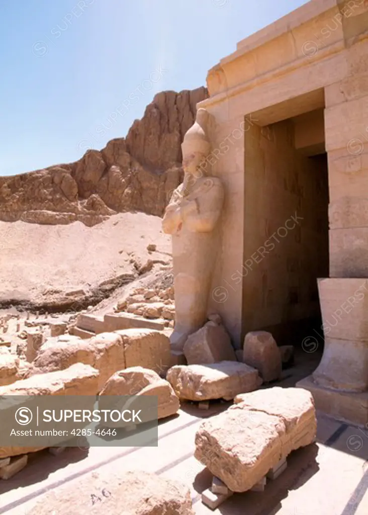 Temple Deir el Bahari of Queen Hatshepsut in Luxor, Egypt