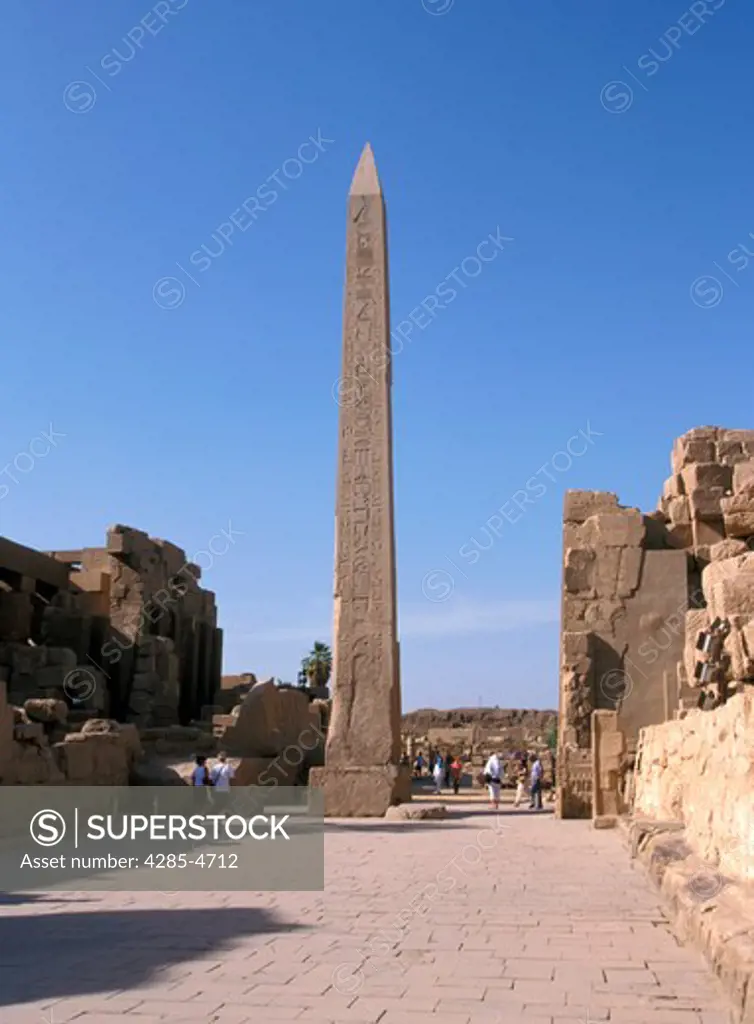 Obelisk of Tutmose I, Temple of Karnak, Egypt