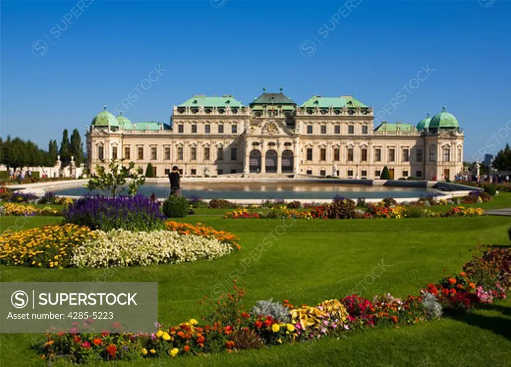 Austria, Vienna, Belvedere Palace