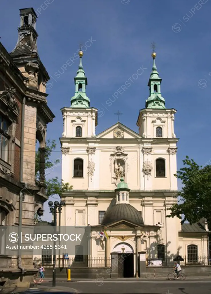 Poland Krakow St Florian's Church