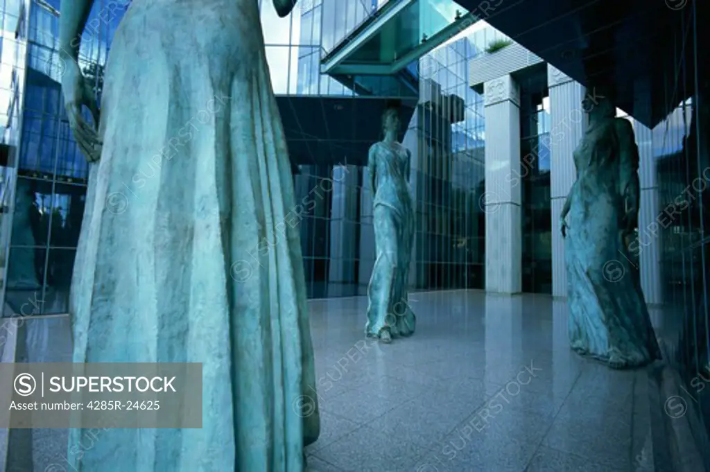 Woman's Body Sculpture, Supreme Court, Warsaw, Poland