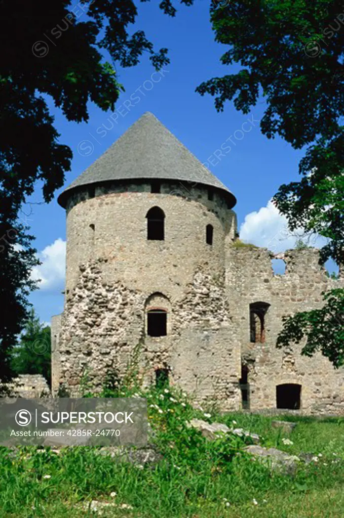 Cesis Medieval Castle, Cesis, Latvia