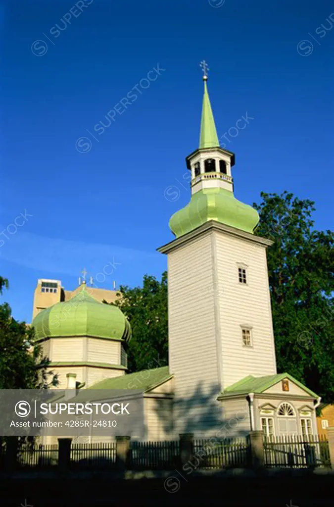 Kazan Wooden Church, Tallinn, Estonia