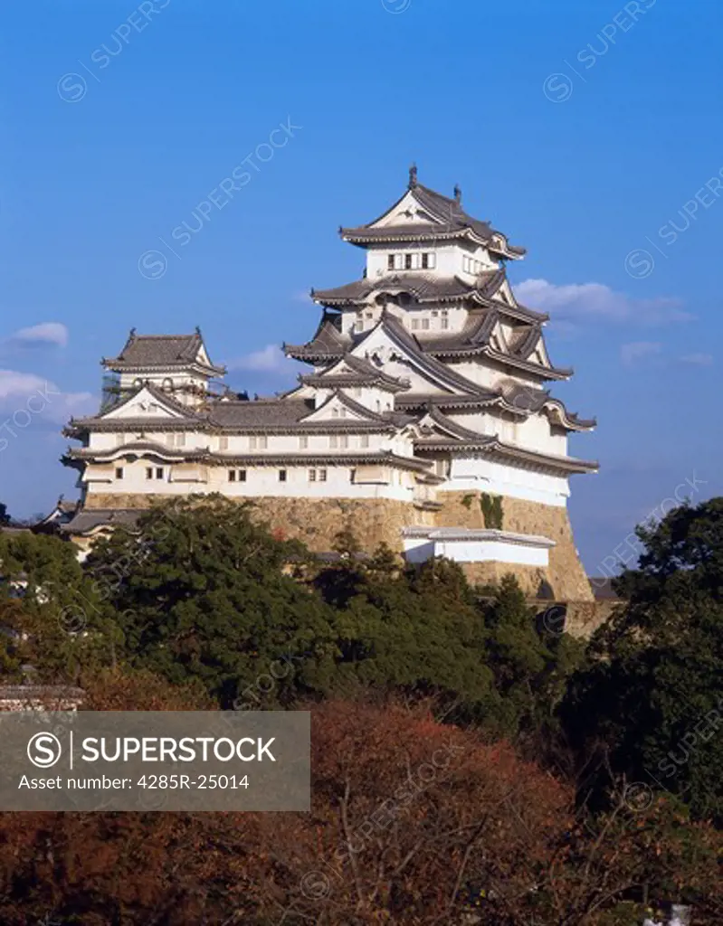 Japan, Honshu, Hyogo, Himeji Castle