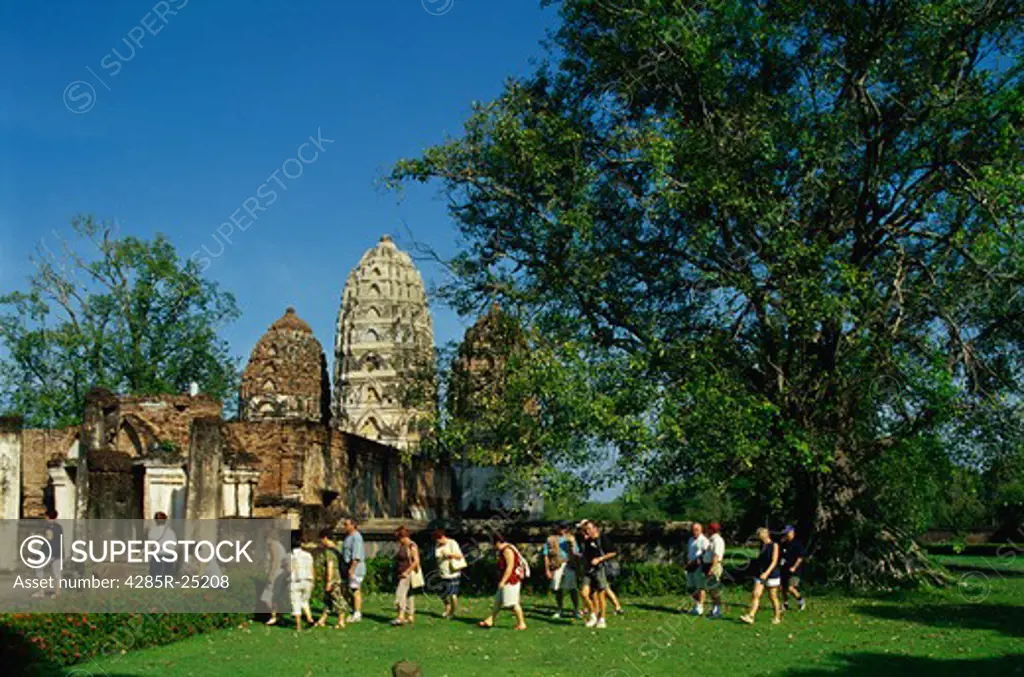 Thailand, Sukhothai, Ancient City, Wat Sri Sawai