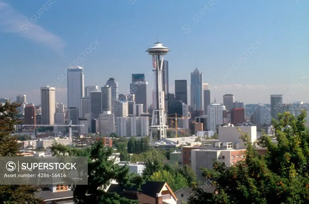 Space Needle in Seattle, Washington.