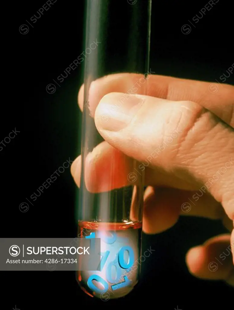 The world inside a test tube. 