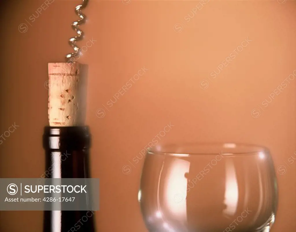 Wine corkscrew
