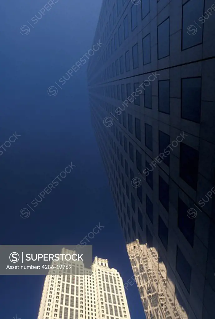 high rise, Atlanta, Georgia, GA, 191 Peachtree and Georgia Pacific Buildings in downtown Atlanta. 