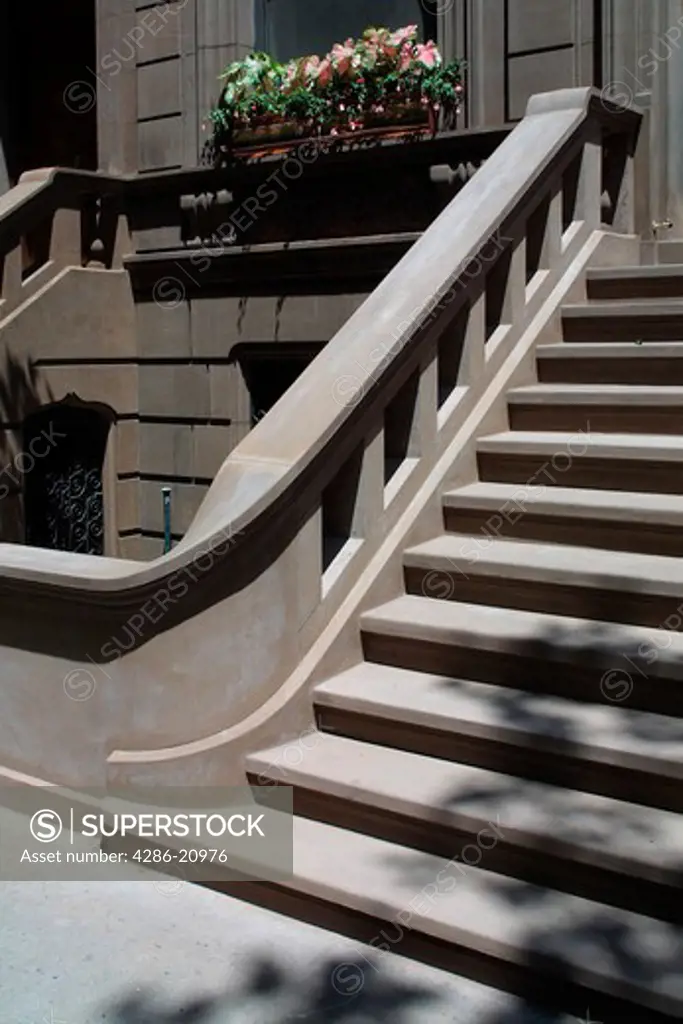 Brownstair staircase., Brooklyn, NY, USA, Brent C. Brolin