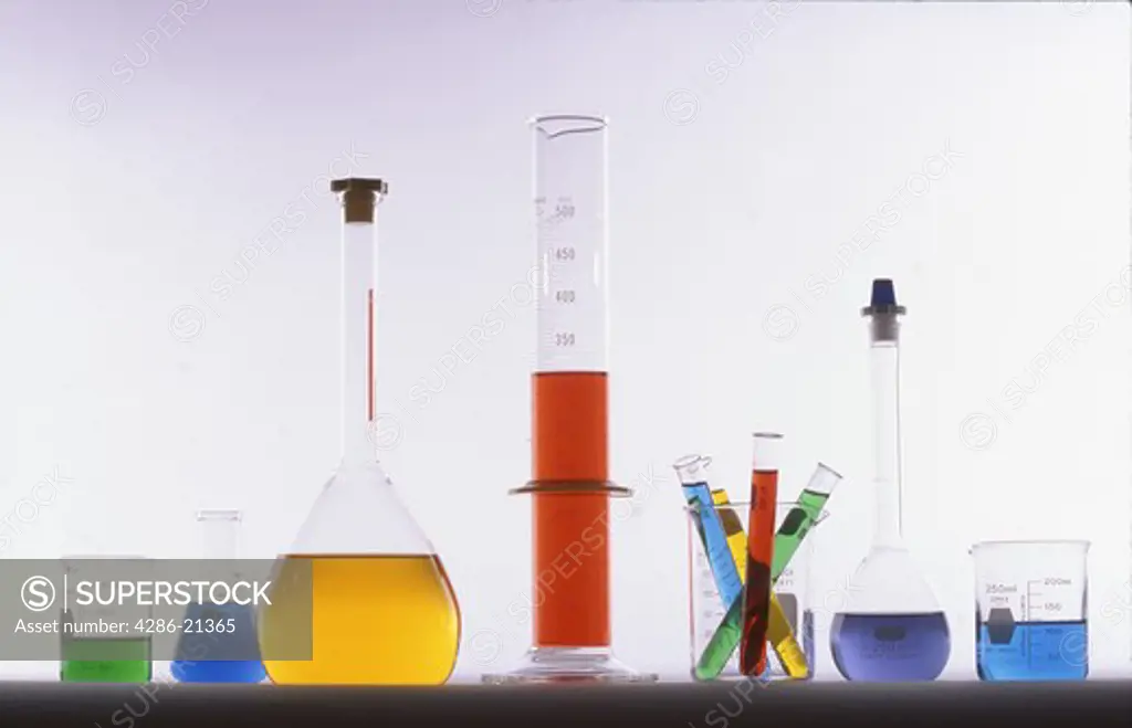 Chemistry asssortment of glassware