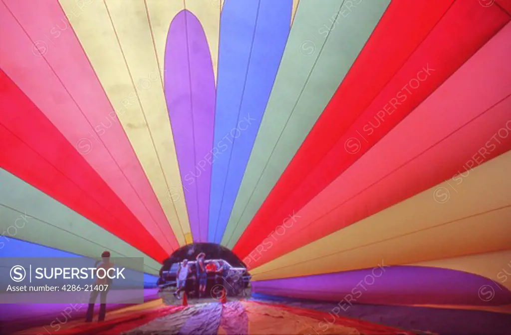 Hot Air Balloon interior