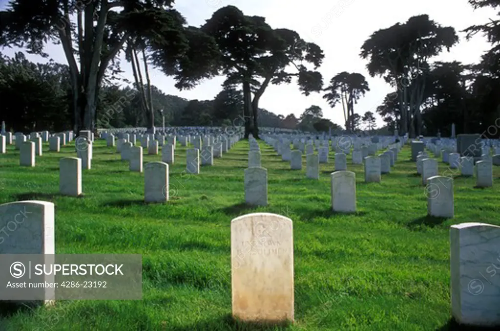 USA, California, San Francisco, The Presidio, San Francisco National Cemetery, Tomb Unknown US Soldier
