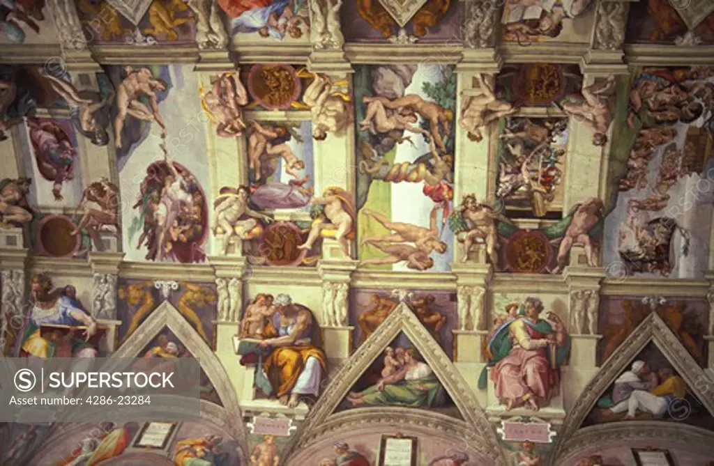 Italy Rome The Vatican Sistine Chapel