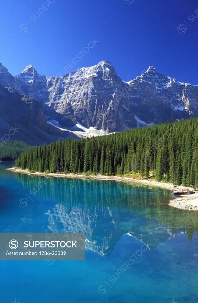 Canada Alberta Moraine Lake and Valley of the Ten Peaks