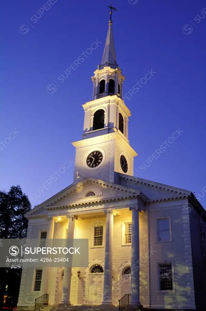 USA Massachusetts Williamstown First Congregational Church 