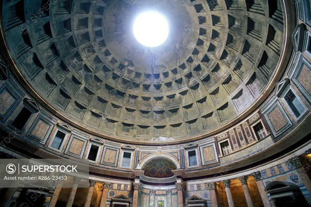 Italy Rome The Pantheon interior