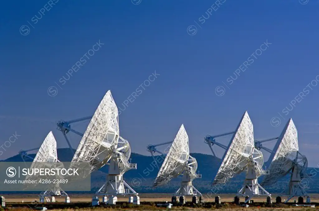 USA New Mexico Socorro Very Large Array worlds largest radio telescope VLA