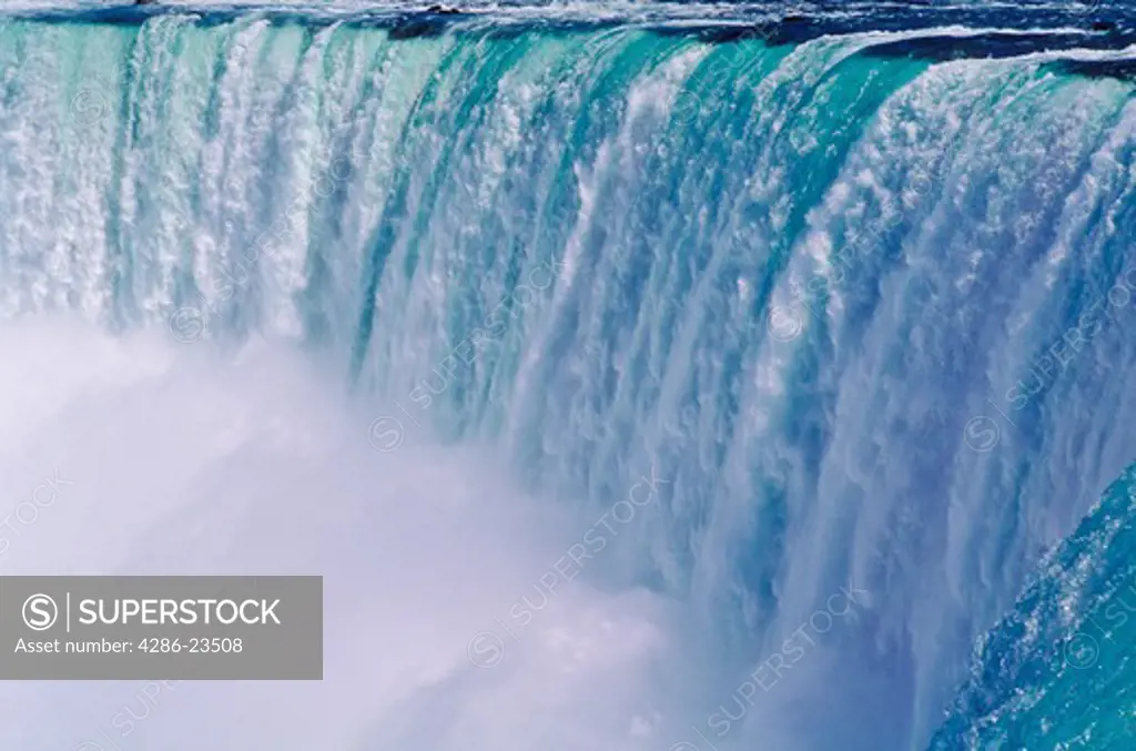 Canada Ontario Niagara Falls Close up of Canadian Falls