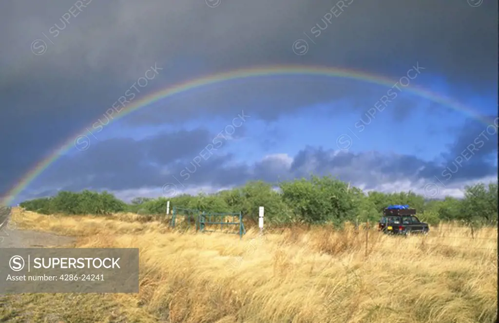 Rainbow at Buena Vista National Wildlife Refuge, Arizona.