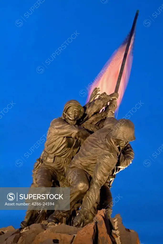 Arlington, Virginia, Iwo Jima marine corps memorial