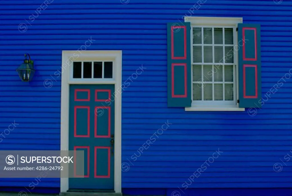 Colorful House in Richmond, Virginia