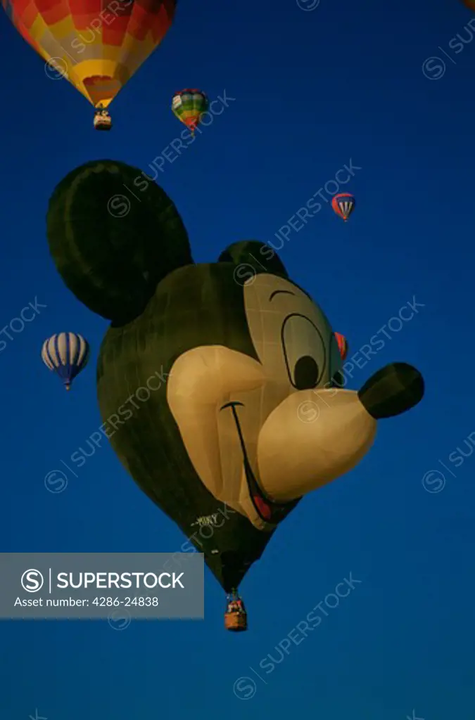 Mickey Mouse Balloon Albuquerque Hot Air Balloon Fiesta