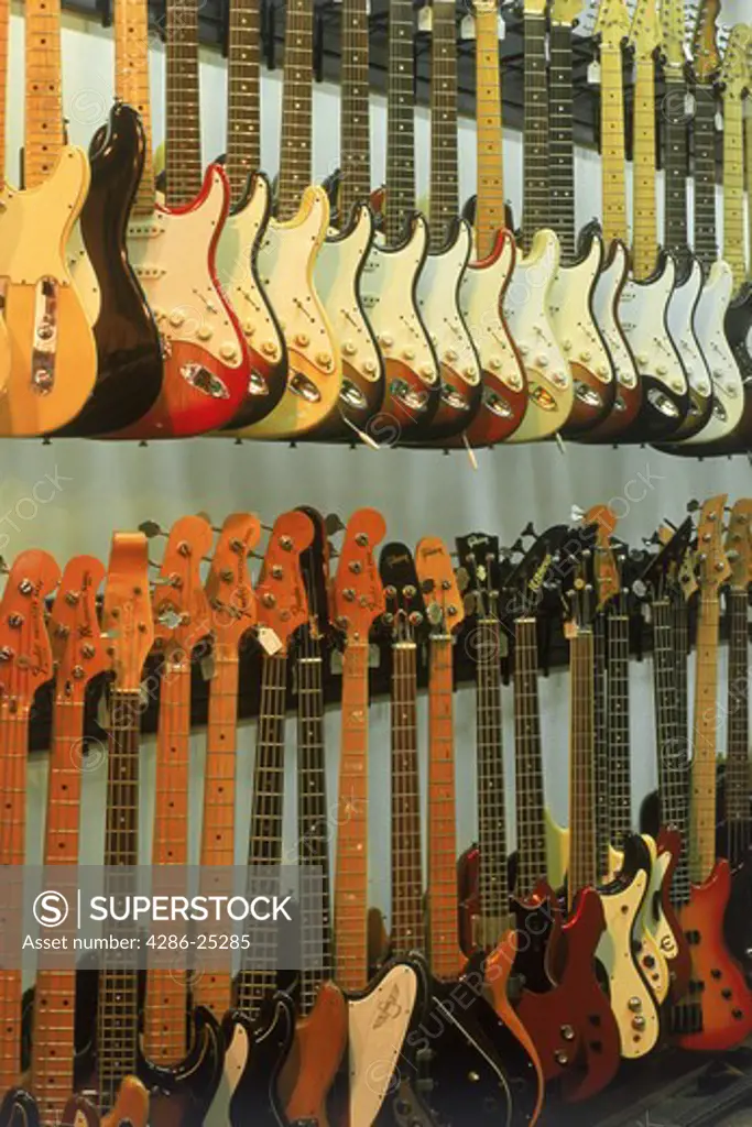 Grunn Guitars shop in Nashville Tennessee