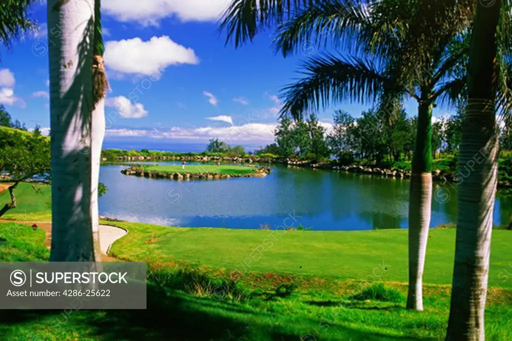 Big Island Country Club on Kona Coast of Hawaii. Property Release available.