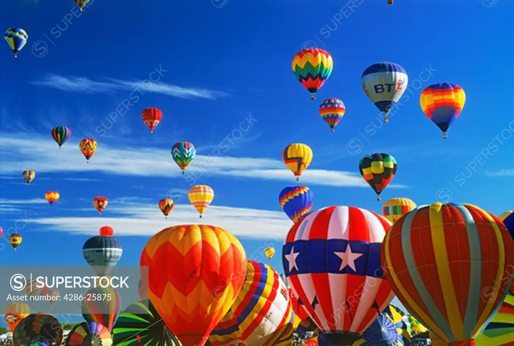 Albuquerque balloon festival in New Mexico