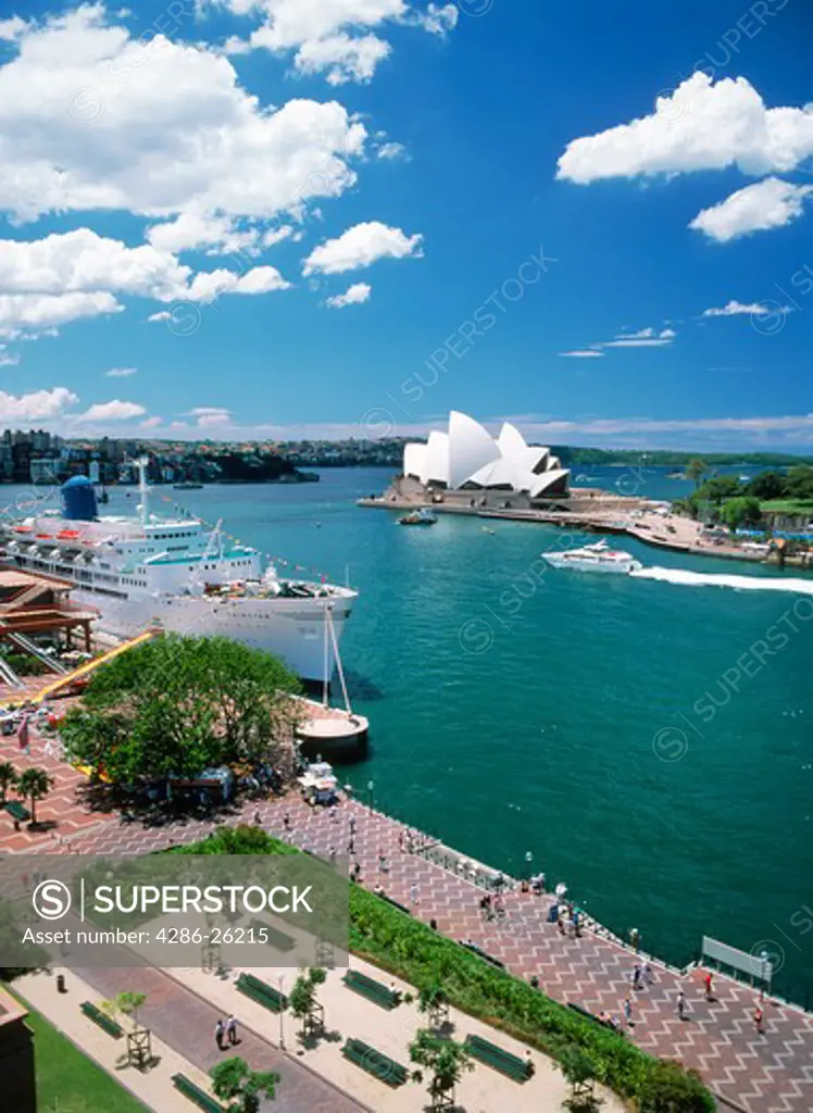 Sydney Harbor and Opera House 