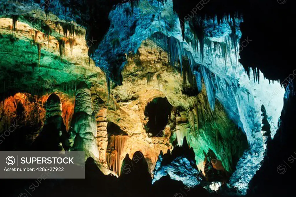 Carlsbad Caverns National Park in New Mexico USA