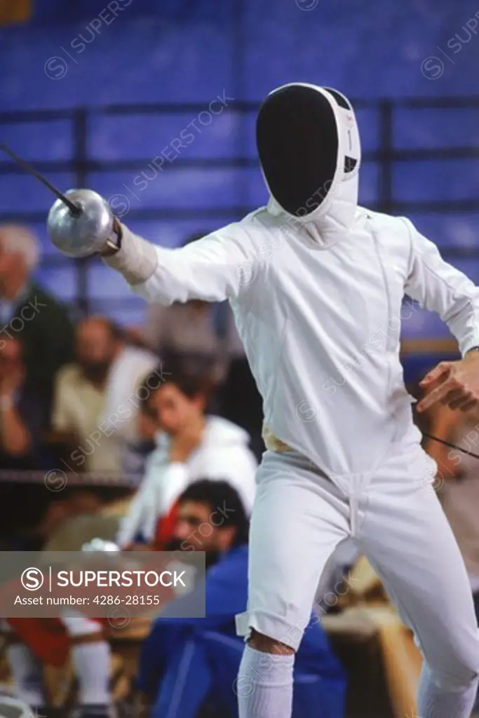 Olympic epee fencing competition