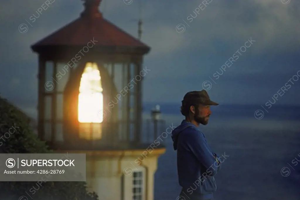 Heceta Head Lighthouse near Florence, Oregon USA