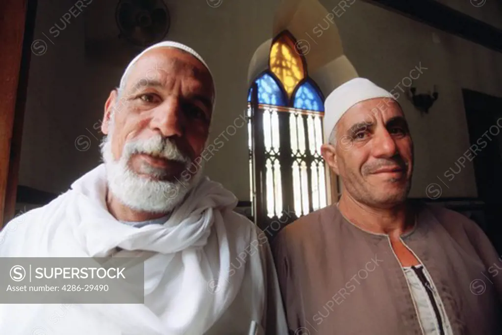 Custodians, El Bosery Mosque, Alexandria, Egypt