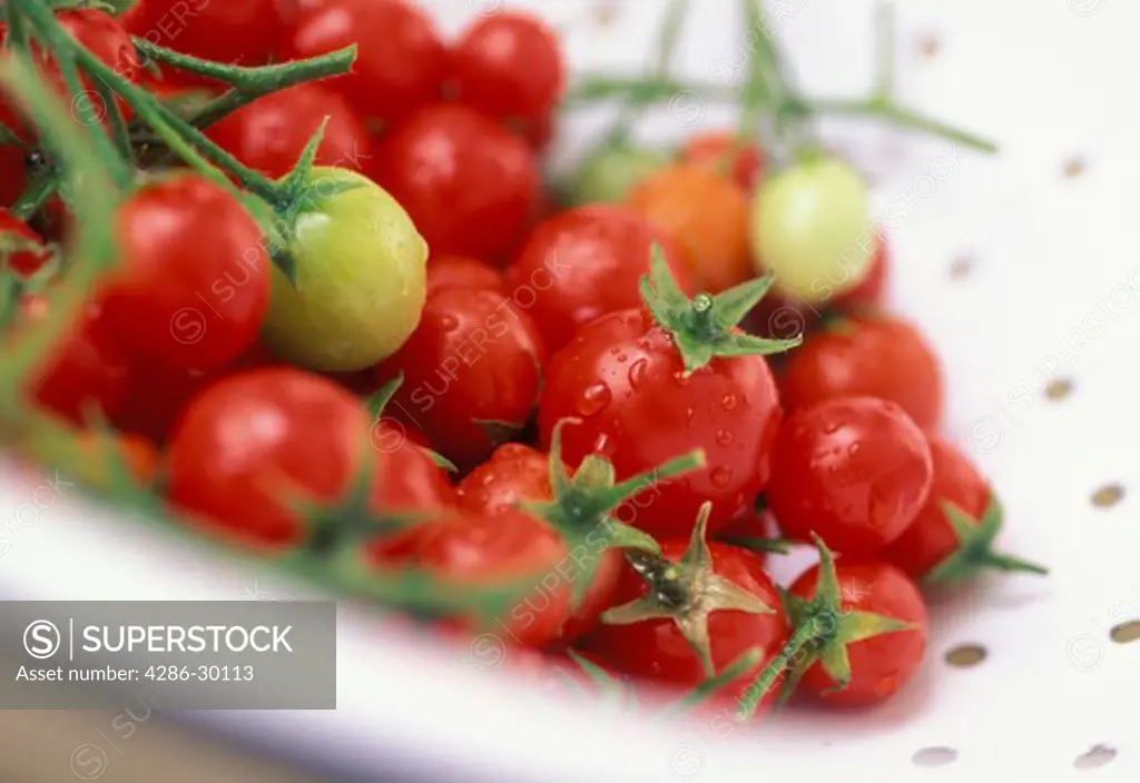 Tomatoes in strainer