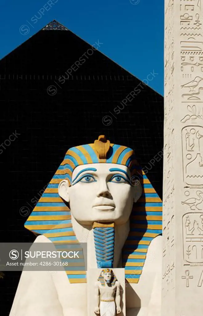 Sphinx at Luxor hotel and casino Las Vegas, Nevada
