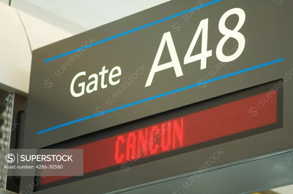 Denver International Airport Interior Signage