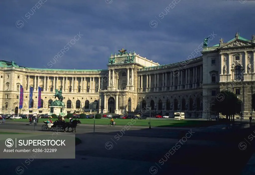 Imperial Palace in Vienna, Austria.