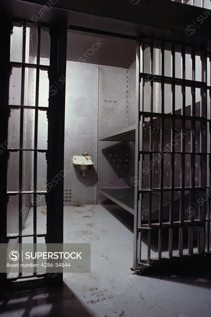 Typical prison cell.